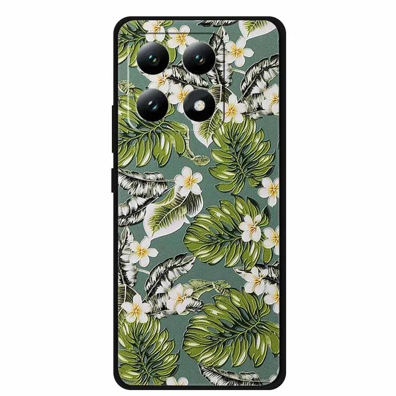 3D Цветы Чехол Для Xiaomi 17 pro max Чехол Рельефные Выдавленные Цветы Чехол Силиконовый Мягкая Задняя Крышка Телефона Для Xiaomi17 ТПУ Пара