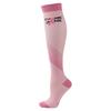 Sports Compression Socks, Outdoor Cycling Socks, Pink Calf Socks, Sports Socks, Elastic Sweat-Absorbing Long Socks