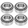 4Pcs 32205 7505E Bearings Tapered Roller Ball Axletree for Textile Machines Roller Shoes