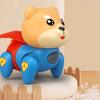 Plastic Electric Crawling Dog Puzzle Toy Children's Electric Pig Smart Dog Pet Toy  Motor Skills