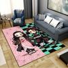 Demon Slayer Anime Carpet Rug for Living Room Bedroom Home Sofa Decoration, Kids play Non-slip Floor Mat