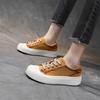 The First Layer of Cowhide Small Board Shoes Women's Spring 2025 New Leather Retro Flat Bottom Matte Women's Casual Shoes Single Shoes