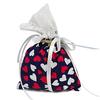 20 Cotton Drawstring Gift Bags Small Printed Pouches Wedding Party Favor Bags With Personalized