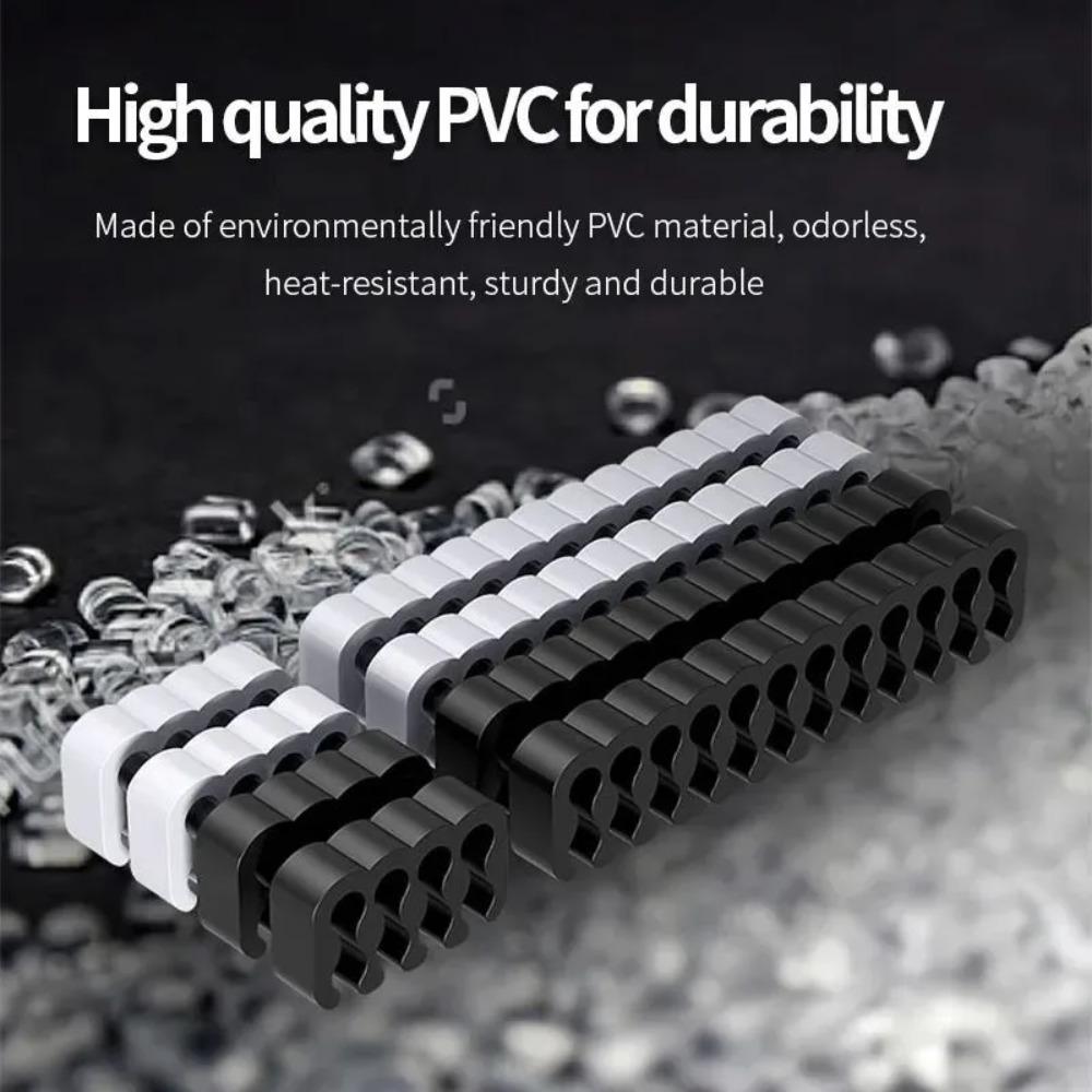 Cable Comb Modular Power Supply Organizer Motherboard 24PIN CPU GPU Cable Clamp PC Case Neat Cabling DIY Decoration Accessory