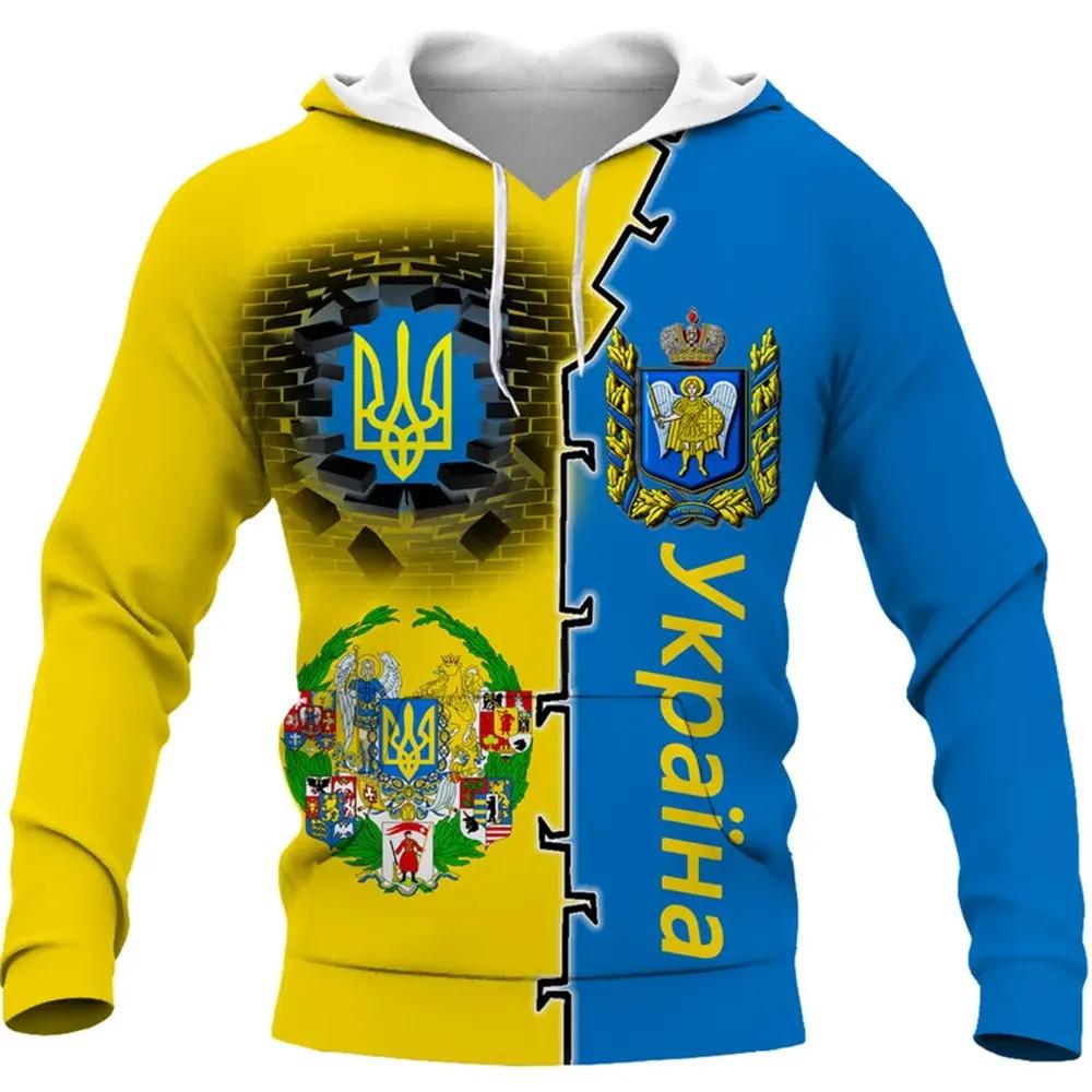 XУкраинский флаг, национальный герб, 3D-печать, VHoodies, толстовки, мужские и женские, с капюшоном, большие толстовки, модные детские пуловеры, пальто