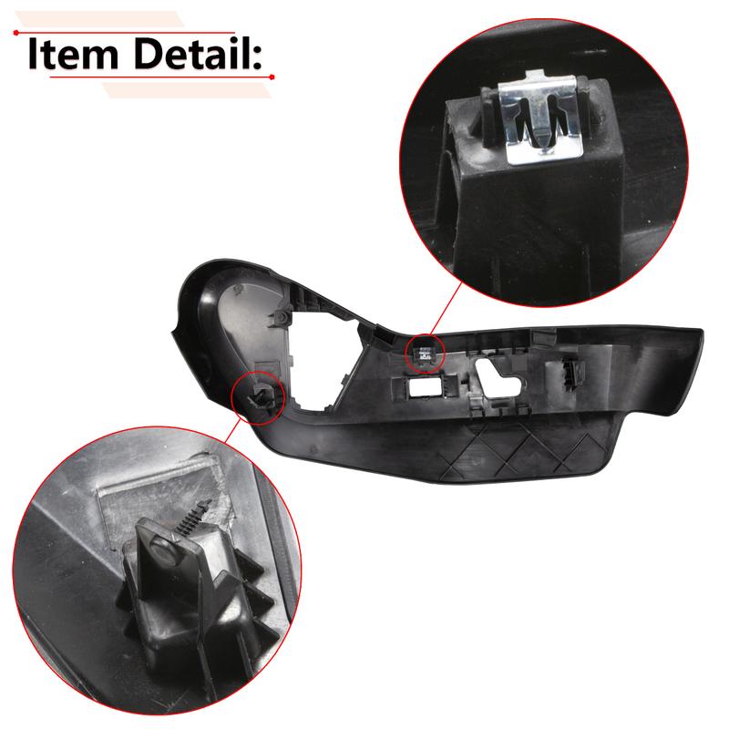 Car Seat Track Trim Cover Left Driver Side For Chrysler Town&Country 2011-2016 For Dodge Grand Caravan 2011-2020 1UQ99DX9AB