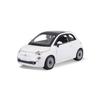 Bburago 1/24 Scale Fiat 500 2007 White / Diecast Model Car, Finished Product, 18-22106 [Parallel Import]