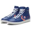 Converse Cons Pro Leather Breaking Down Barriers "Knicks" Comfortable Casual High Top Basketball Shoes Unisex Blue