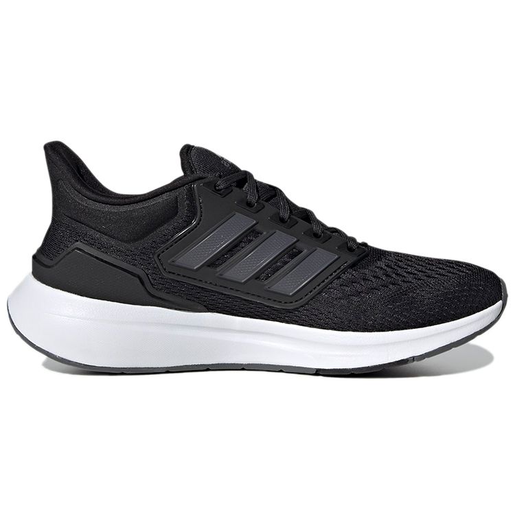 Adidas EQ21 Run Black White Женские кроссовки Core-Black Grey-Five Grey-Six H00544