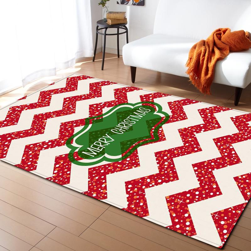 Christmas Living Room Floor Mat Bedroom Dining Room Carpet Carpet Doormat