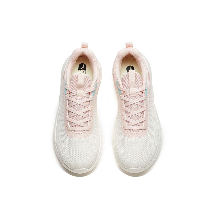 Anta Прочные легкие кроссовки с низким верхом женские кроссовки белые розовые 122217719-1