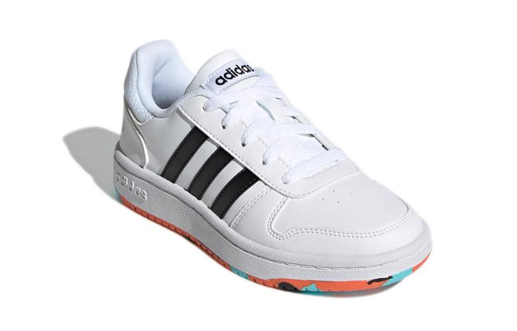 adidas Neo Hoops 2.0 Белый Черный Детские H01539