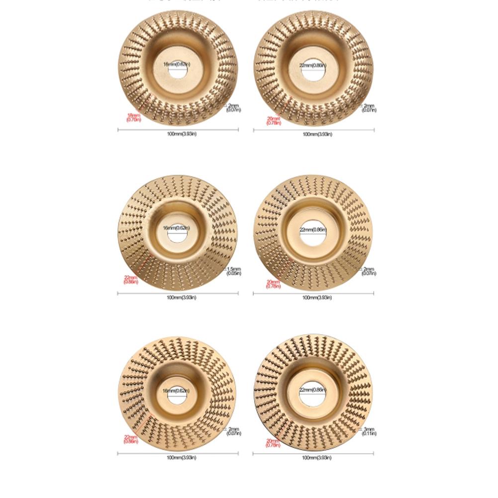 100мм Металлические шлифовальные диски Деревообрабатывающий шлифовальный круг Диск для угловой шлифмашины Шлифовальный плоский скошенный ротационный диск Абразивный инструмент