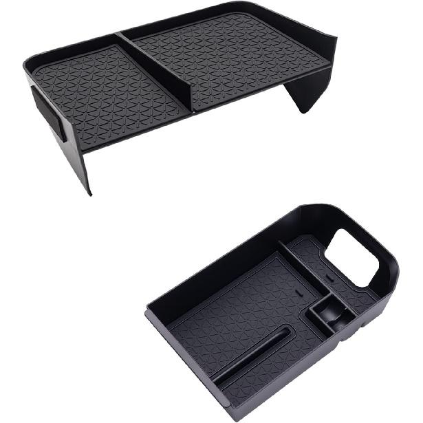 JDMCAR Upgraded Center Console Organizer Compatible With Toyota RAV4 2025 2024 Interior Accessories, Gear Shift Storage Tray Secondary Box Ert