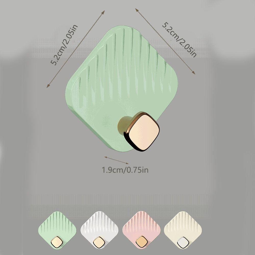 4 шт., самоклеящиеся крючки для настенного крепления, водонепроницаемые крючки для ключей, настенная прозрачная вешалка для полотенец, вешалка для пальто, задняя дверь