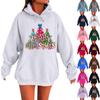 Women's Long Sleeve Oversized  Oversized Drop Shoulder Sleeves Women's Hooded Plush Sweatshirt