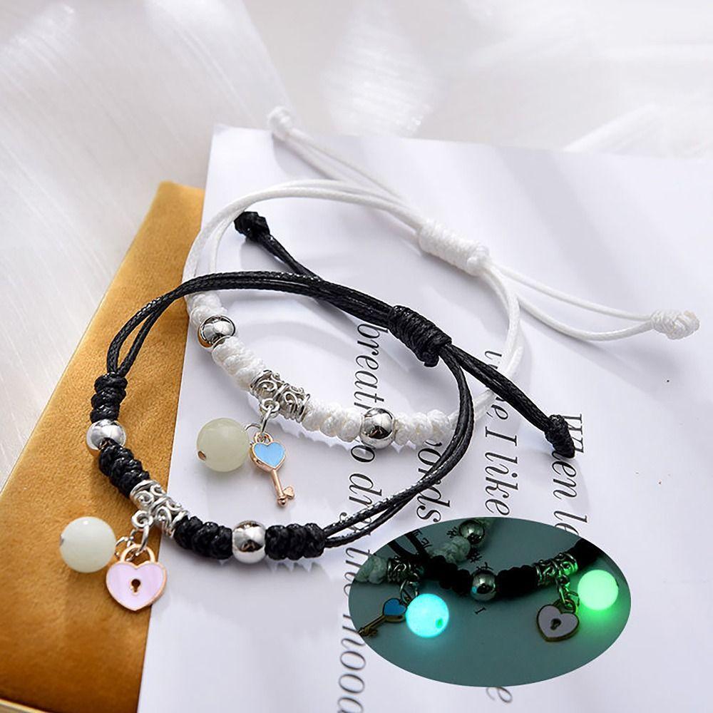 2pcs Multi-Style Luminous Bracelet Infinite Love Night Light Jewelry Valentine's Day