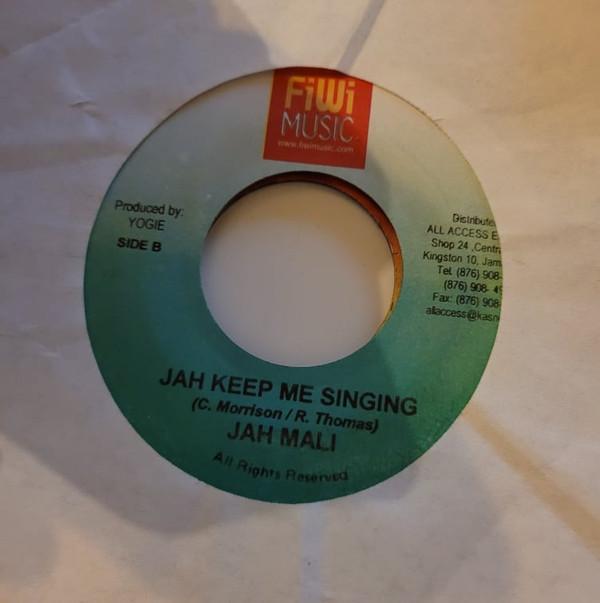 7-дюймовая пластинка G.SCOTT, JAHMALI - Carpet Ride / Jah Keep Me Singing NONE FiWi Music Ямайка Регги, Ска и Даб Б/у