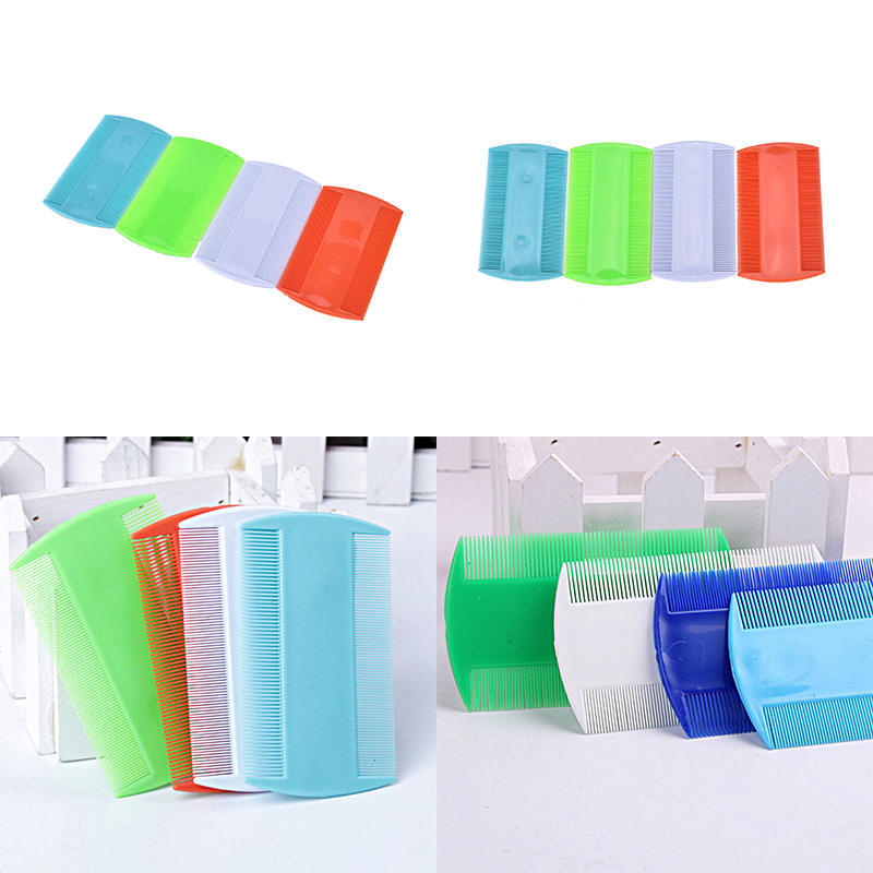 Прочные двухсторонние нит-гребни для обнаружения головных вшей, гребень для детей, домашних животных, блох