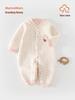 Теплый детский комбинезон А-класса с подкладкой: Зимний комбинезон с длинным рукавом для ползания для младенцев и малышей.
