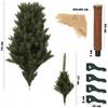 KADAX Искусственная елка на стволе, 160 см, Ель натуральная.
