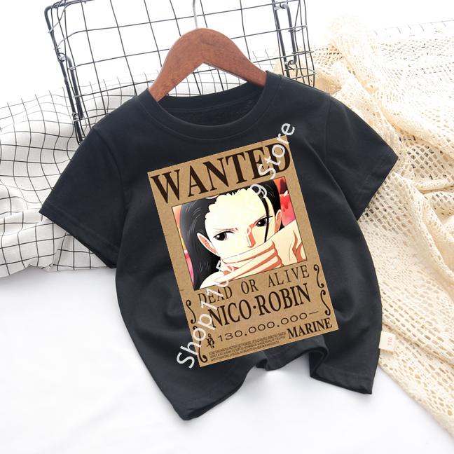 Cute Chopper Cartoon Print Kids TShirt Adorable Anime Character Design Childrens Short Sleeve Tee Perfect for Litt