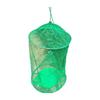 Hanging Fly Trap Indoor Outdoor Garden Farm Barn Ranch Foldable Fly Catcher Bag Heavy Duty Weather-proof Reusable Fly Control Green Cage