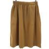 ISSEY MIYAKE Me Made In Japan Midi Length Pleated Skirt Brown Women Used