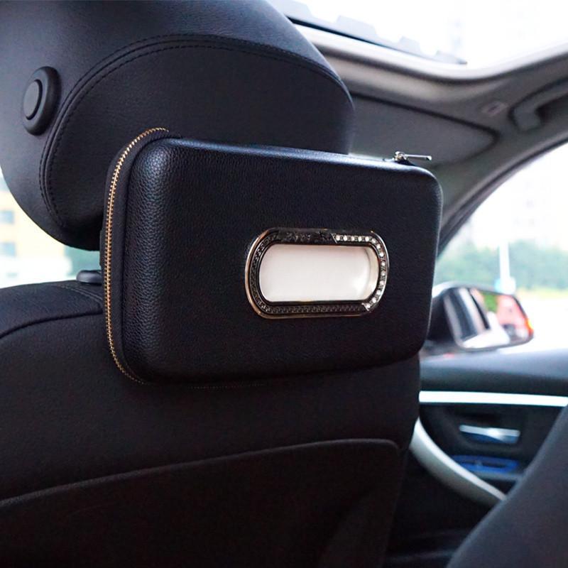 Creative Car Interior Sun Visor Tissue Box