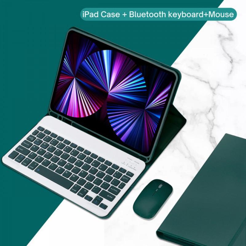 Slim PU Leather Case With Bluetooth Keyboard IPad 11th Gen 10.9 Inch Air 10.2 9.7 Pro 11 Tablet Cover Shockproof Business