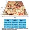 Melanie Martinez Print Flannel Blanket, High quality Comfortable for All Seasons, Home Decor, Warmth and Comfort, Perfect for Christmas Gifts