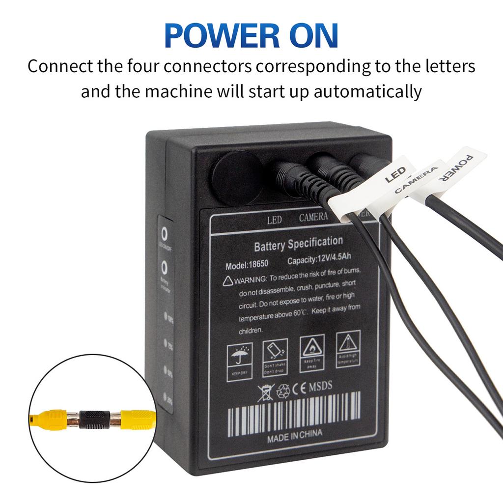 9-дюймовая камера для подводной рыбалки 1200TVL, эхолот, 12 инфракрасных светодиодных ламп, 15 м/30 м/50 м для ледяного моря