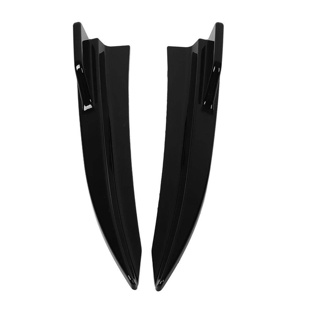 2 Pcs Rear Splitter Lip Spoiler Glossy Black Left Right Bumper Diffuser Splitter Kit for 3 Series G20 M Sport 2019‑2022