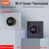 Умный WiFi-термостат для теплого пола с управлением через приложение и поддержанием постоянной температуры