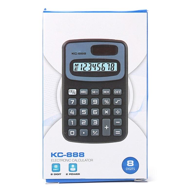 Мини-калькулятор Карманный электронный калькулятор Бухгалтерский инструмент для легких расчетов и бюджетирования