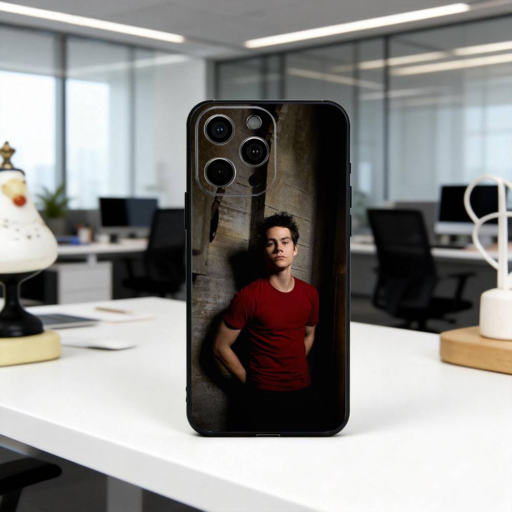 D-Дилан О'Брайен-DO-ES Чехол для телефона для iPhone 17,16,15,14,13,12,11 Plus,Pro Max,XS,Мягкий силиконовый черный чехол