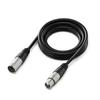 FIFINE XLR Cable, 3m Extension Cord, Compatible with XLR Microphones, Audio Amplifiers, Audio Interfaces, and Mixers, Canon Cable, Streaming Equipment