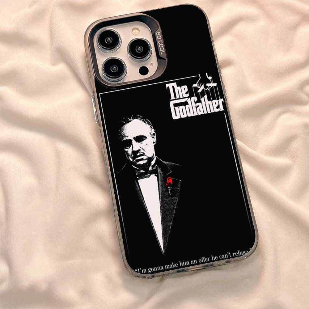Cool The Godfather Movie Phone Case for iPhone 17 16 15 14 13 Pro 12 11 Pro Max PLUS Color Back Cover