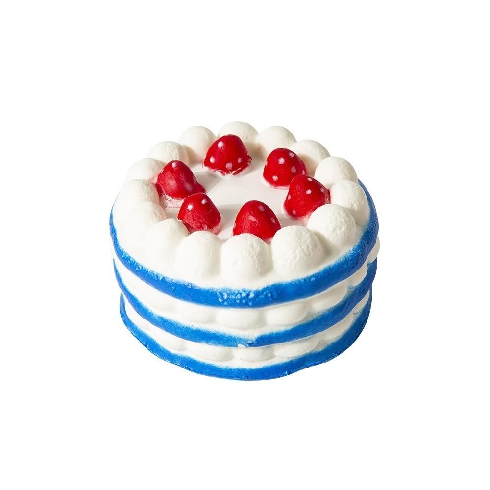 Strawberry Cake Design Simulation Food Toy Color Random Slow Rising Toy For Adults