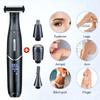 4 In 1 Electric Shaver for Men Women Bikini Armpit Epilator Lady Eyebrow Hair Trimmer Beard Razor Portable Painless
