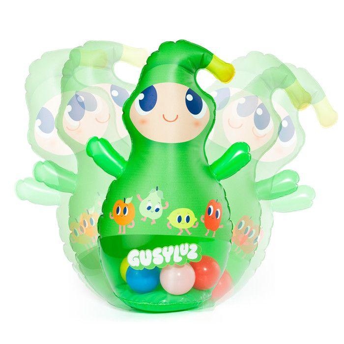 Poupée Gonflable - Gusy Luz - 42x21 cm - Couleurs Vives - Stimule la Coordination