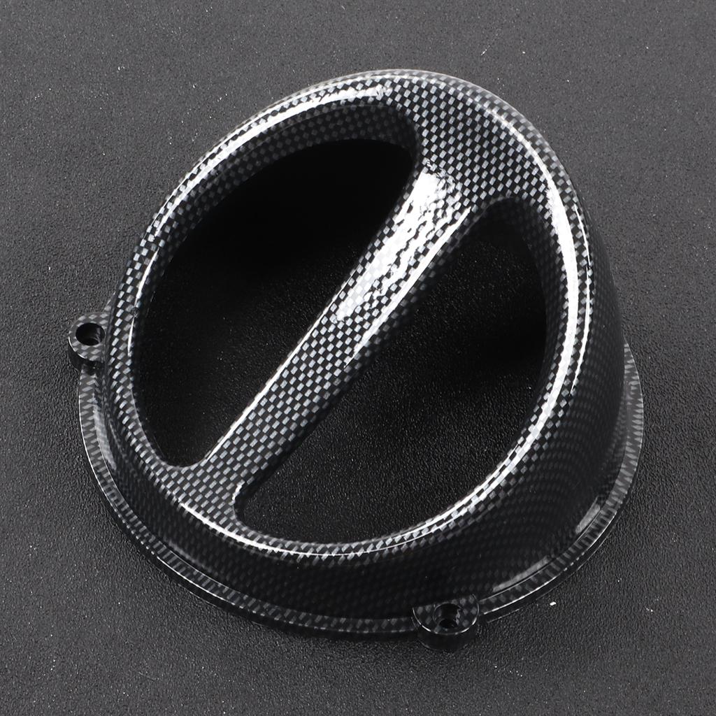 Motorcycle Engine Cooling Fan Cover Carbon Replacement for GY6 125cc 150cc 152QMI 157QMJ Motorcycle Air Scoop Cover