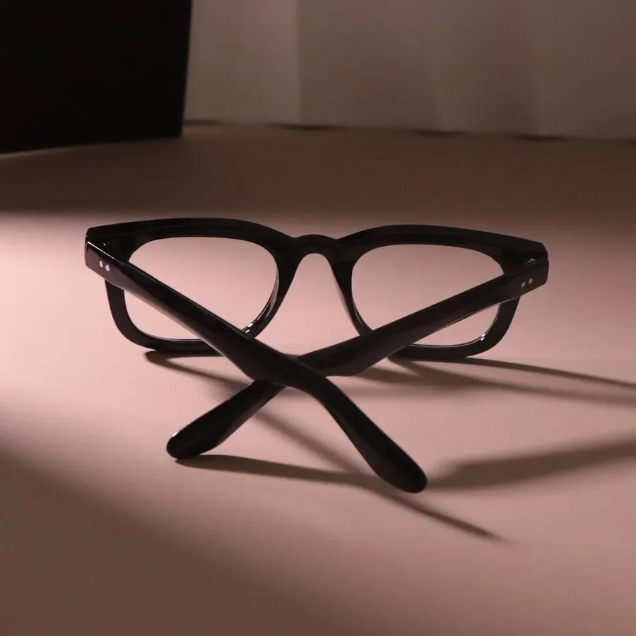 Elegant Transparent Lens Plain Eyeglasses Frame Male Female Brand Casual Rectangle Glasses Men Women
