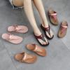 Comemore Flip Flops 2025 Summer New Platform Sandals Women Soft Sole Slippers Outdoor Indoor Beach Bathroom Sandal
