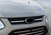 Накладки на верхнюю решетку 2013-2018 (2 шт., нерж.) для Ford Custom