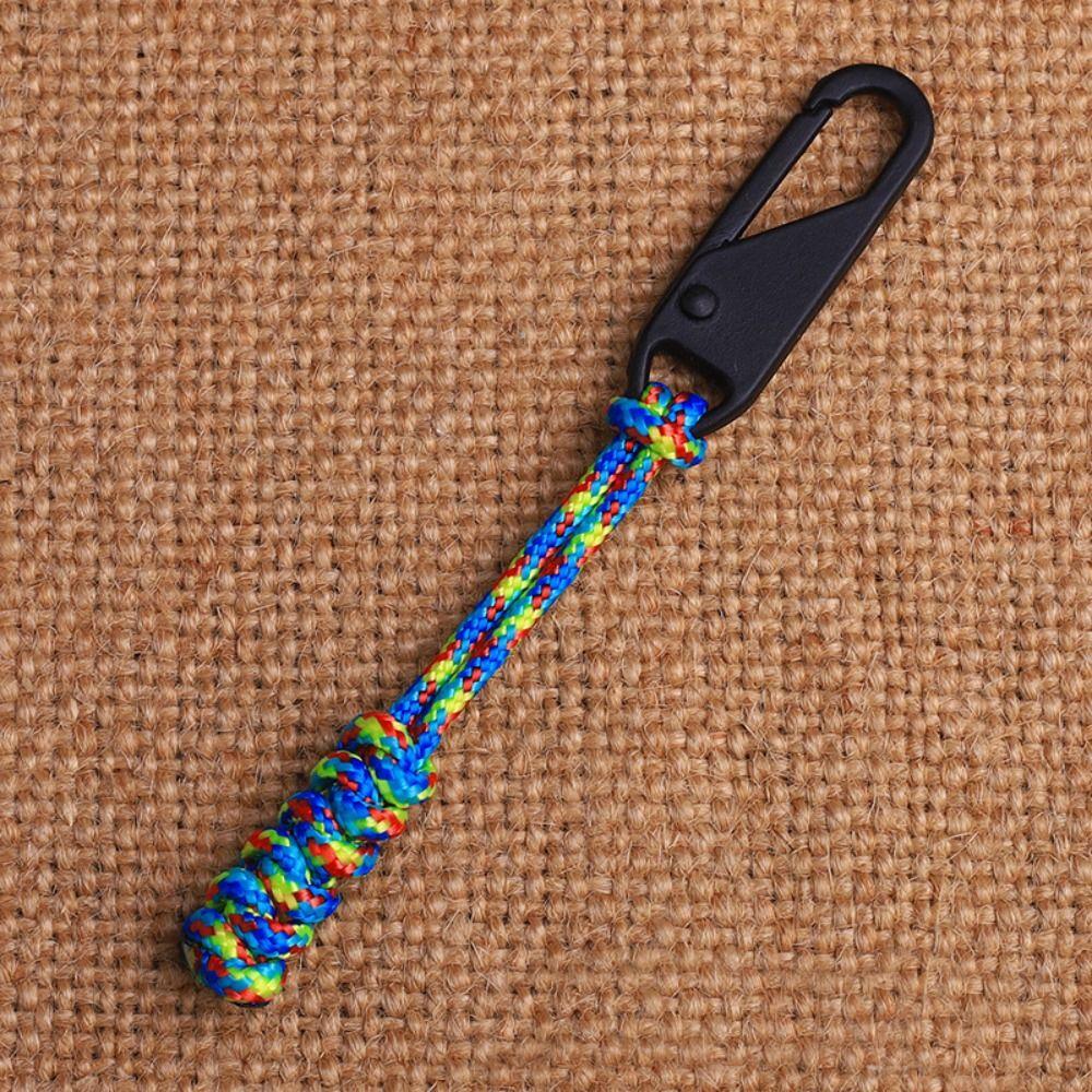 Detachable Zipper Sliders Durable Zipper Replaceable Accessories Creative Pull Rope Outdoor