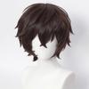 1Pc Anime Bungo Stray Dogs Dazai Osamu Cosplay Wig Heat Resistant Synthetic Wigs