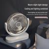 2026 Rechargeable Portable Silent Fan for Dorm or Office