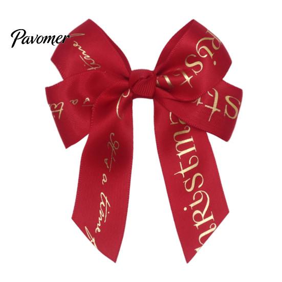 Decorative Bows for Gift Boxes Christmas Bow Hair Clips Women and Girls, Festive Accessories, Durable Kids And Adults Non Slip Barrettes Holiday