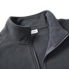 Men's Thick Fleece Jacket - Double-sided Stand Collar Cardigan for Spring, Autumn, and Winter Outdoor Use.